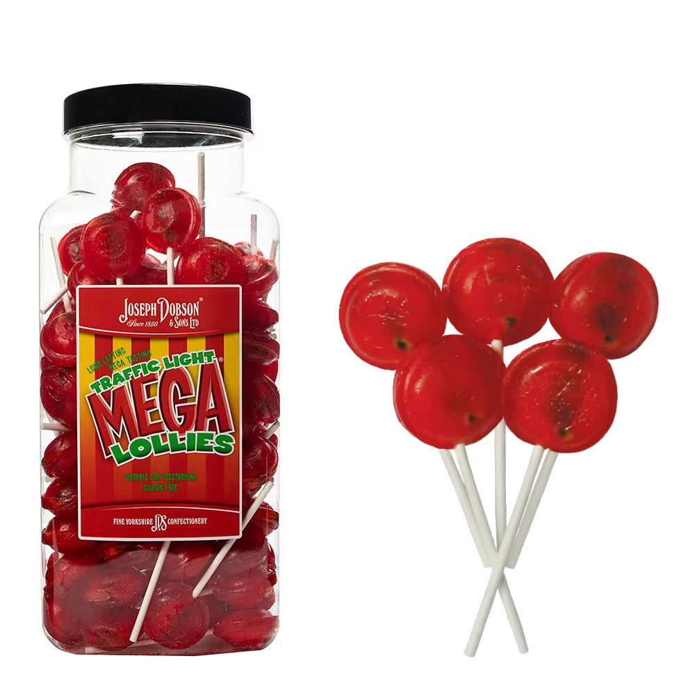 Dobsons Mega Lollies Variety Jars 1.9kg