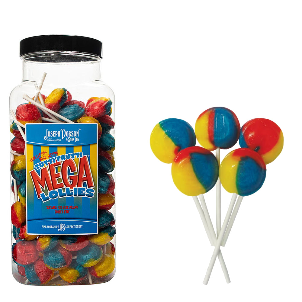 Dobsons Mega Lollies Variety Jars 1.9kg