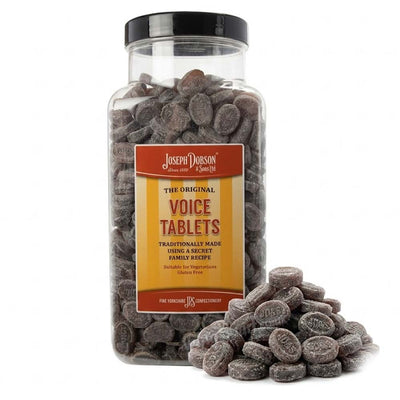Dobsons Voice Tablets Herbal Boiled Sweets Jar 2.72kg