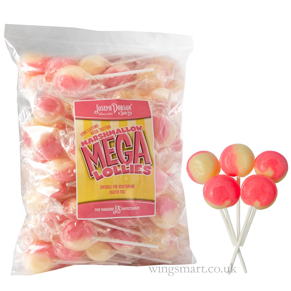 Dobsons Wrapped Variety Mega Lollies 1.9kg