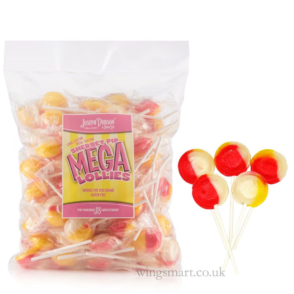 Dobsons Wrapped Variety Mega Lollies 1.9kg