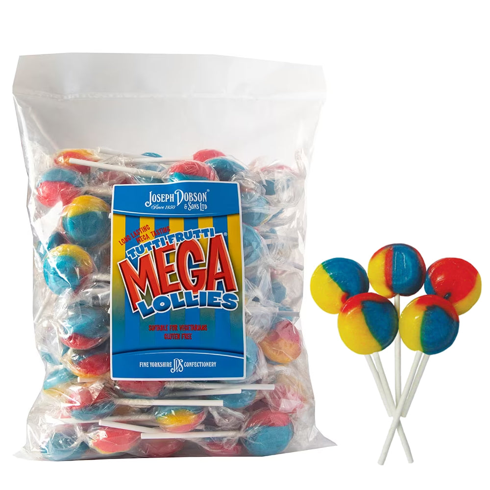 Dobsons Wrapped Variety Mega Lollies 1.9kg