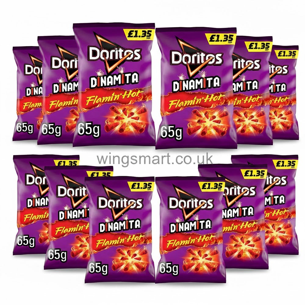 Doritos Dinamita Flamin Hot Sharing Crisps 65g PMP £1.35 RRP