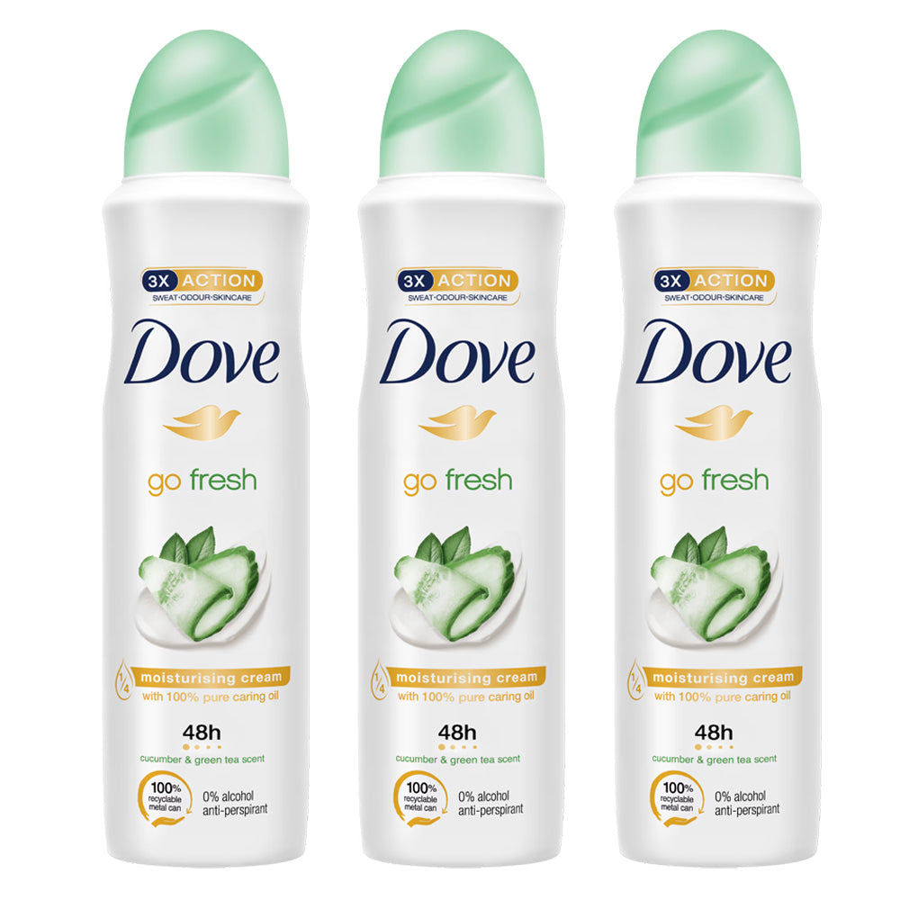 Dove Go Fresh Deodorant Cucumber & Green Tea 250ml