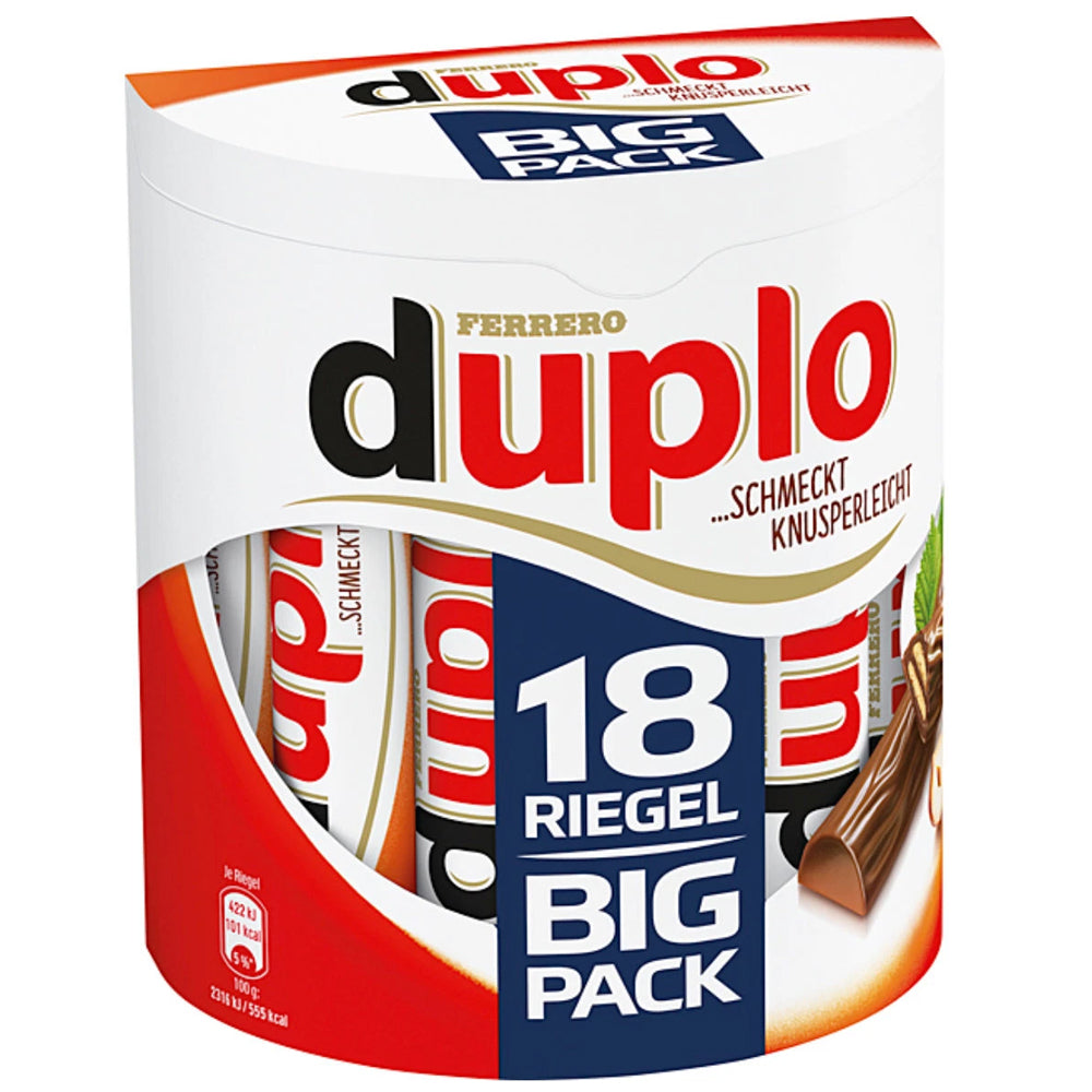 Duplo Milk, 18 pack - 327g