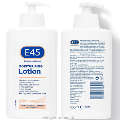 E45 Lotion, 2 x 500ml