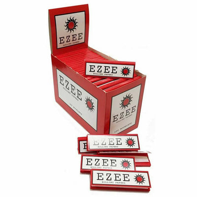 EZEE Red Regular Size Papers - 100 Pack