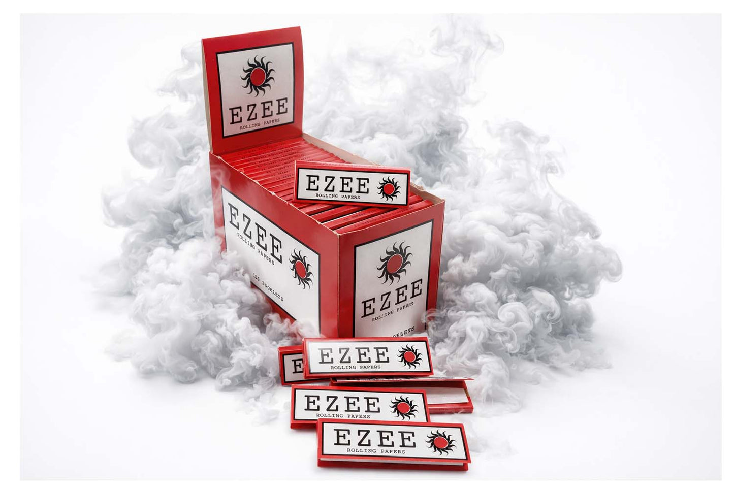 EZEE Red Regular Size Papers - 100 Pack