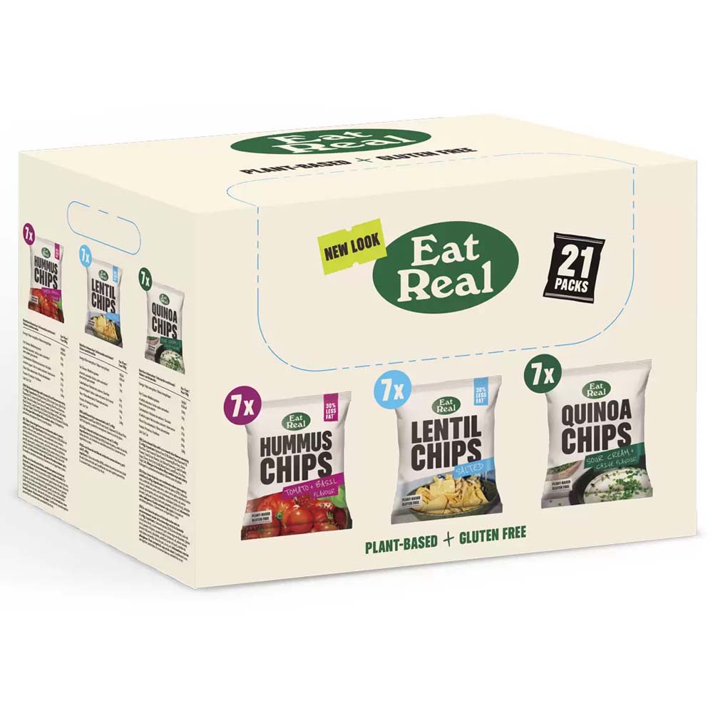 Eat Real Variety Box – 21 Pack