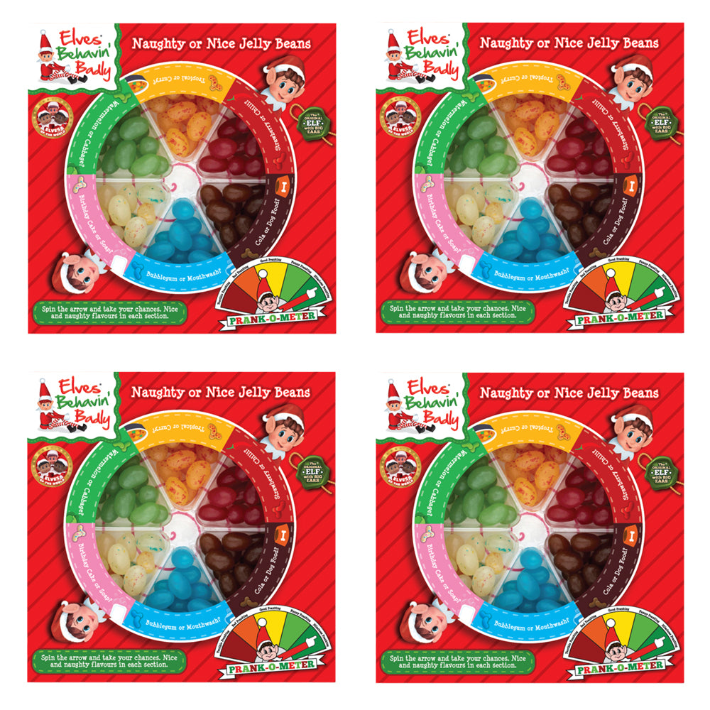Elves Behavin' Badly Naughty or Nice Jelly Bean Game 100g
