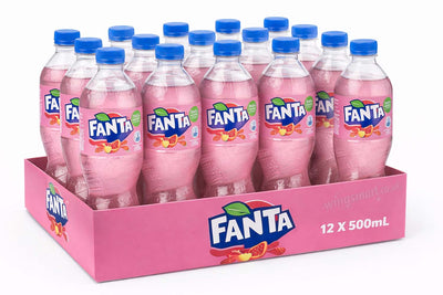 Fanta Passion Fruit & Grape Fruit (Chinese Edition) – 12 x 500ml