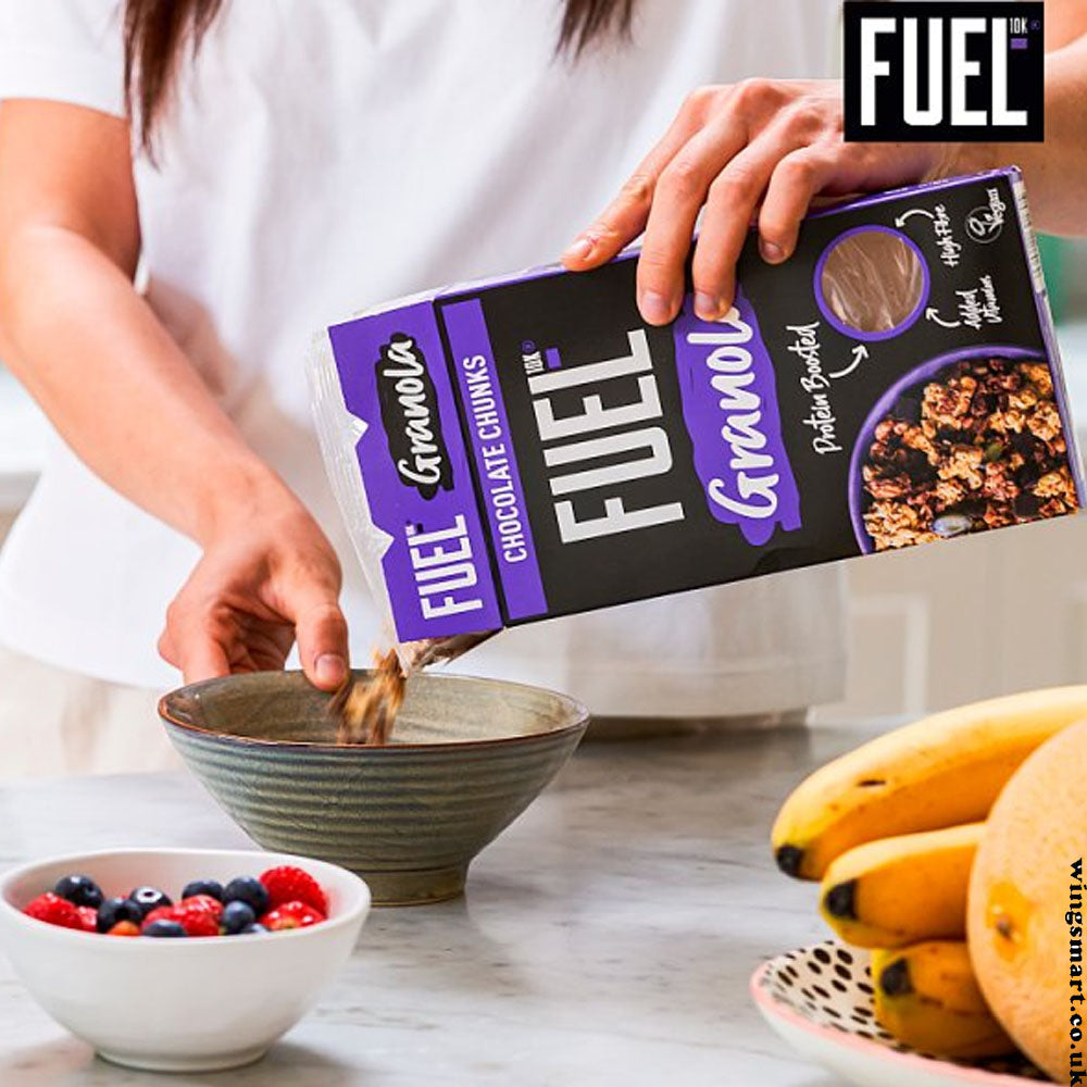 FUEL10K Chocolate Chunks Protein Granola Breakfast Cereal 400g