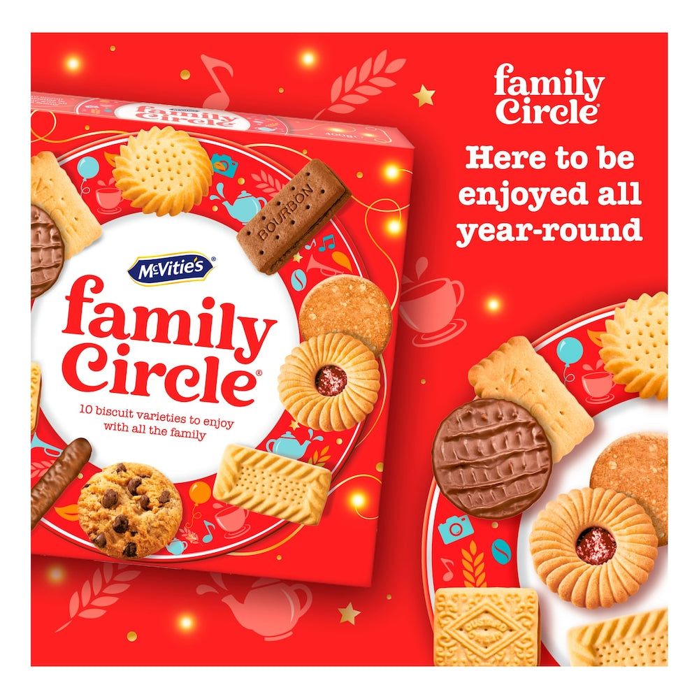 Mcvitie's Family Circle Biscuit Assortment 400G