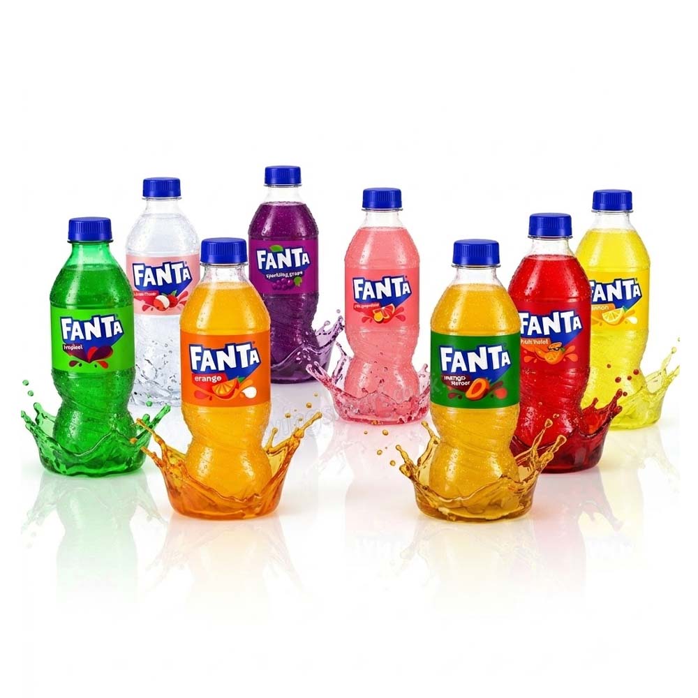 Fanta Variety Pack 500ml Bottles – Random Mix Soft Drinks (6 - 24 Pack)