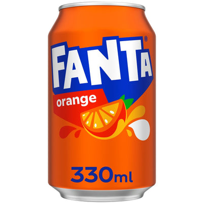 Fanta Orange Cans 24 x 330ml