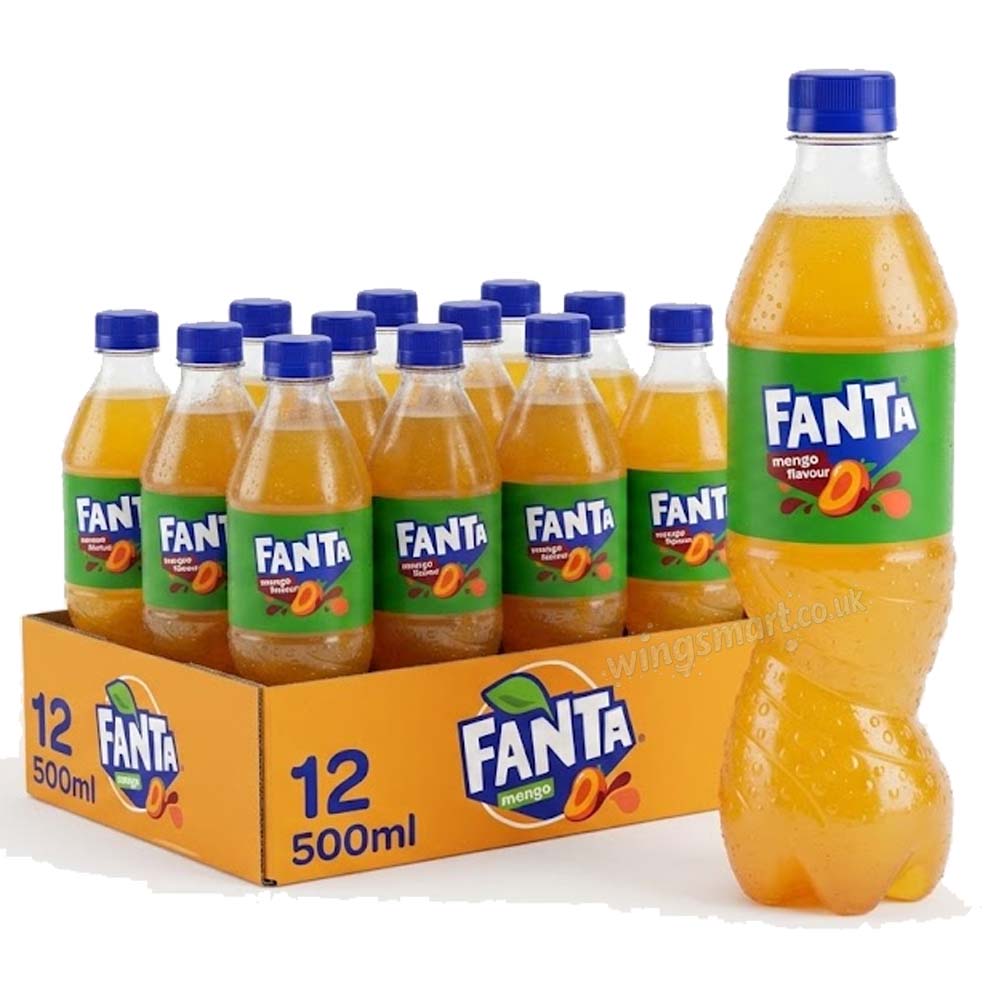 Fanta Mango 500ml Bottle – Pack of 12