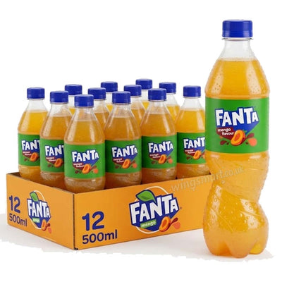 Fanta Mango 500ml Bottle – Pack of 12