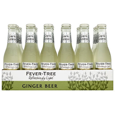 Fever-Tree Premium & Refreshingly Light Mixers – 200ml Bottles (Case of 24)