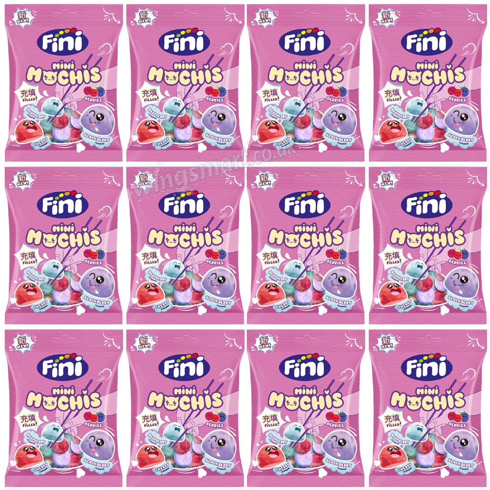 Fini Mini Mochis Berries Bag 90g (Pack of 12)