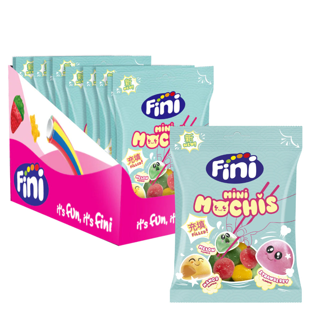 Fini Mini Mochis Fruit Candy Bags 90g (12 Pack)