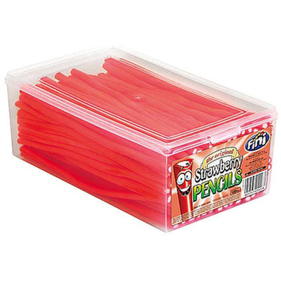 Fini Strawberry Pencils Candy - 100 Count