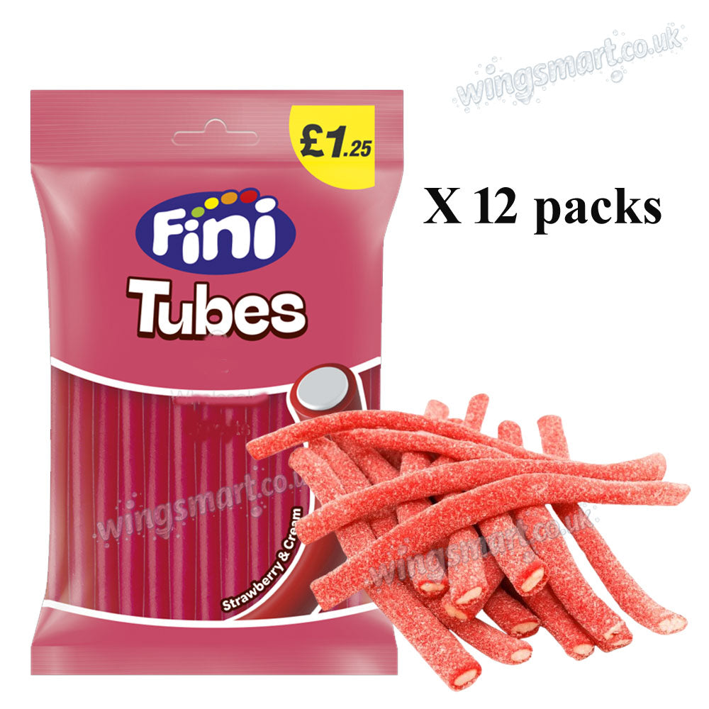 Fini Tubes Assorted Flavours Candy 140g £1.25 PMP Sweet & Sour Treats Packs
