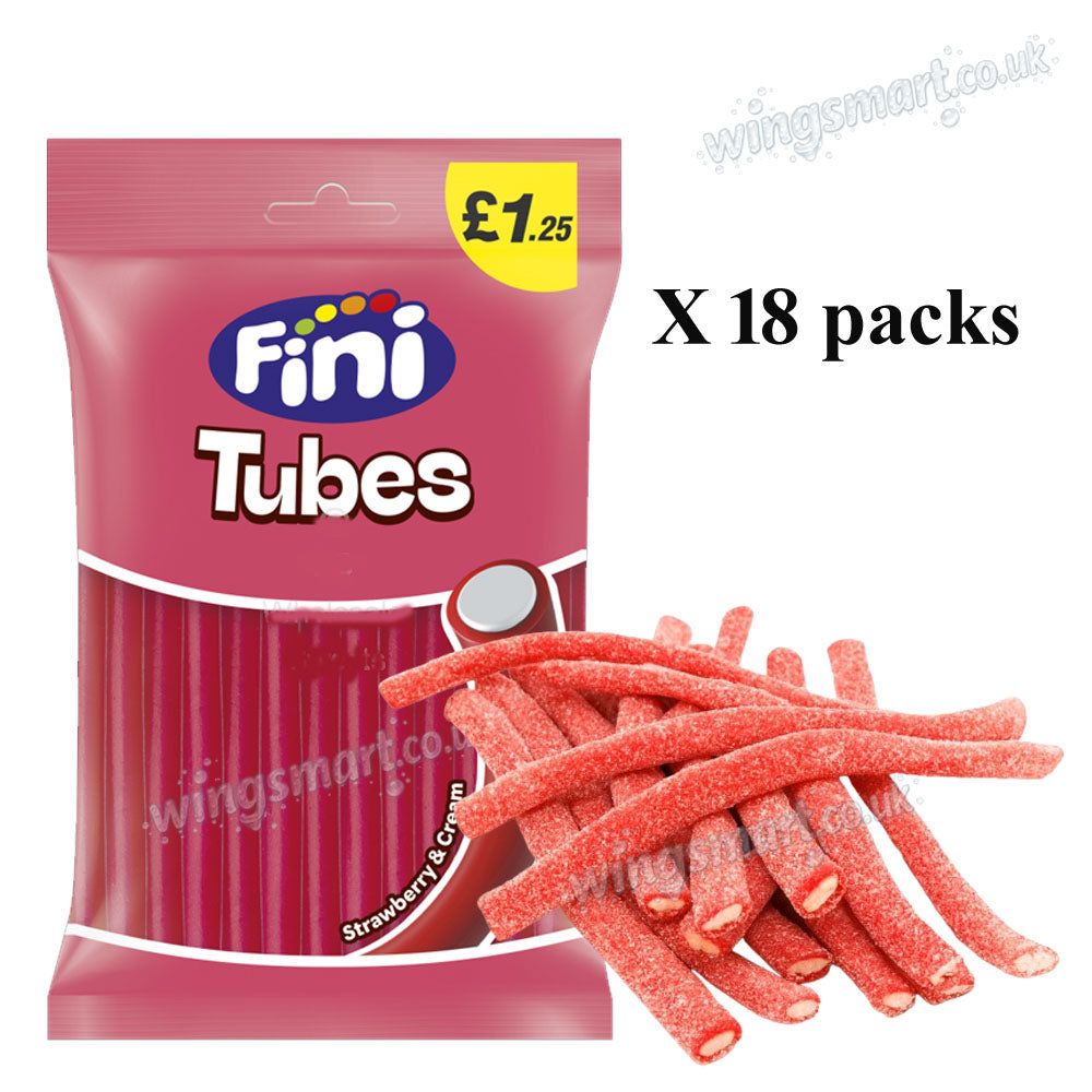 Fini Tubes Assorted Flavours Candy 140g £1.25 PMP Sweet & Sour Treats Packs