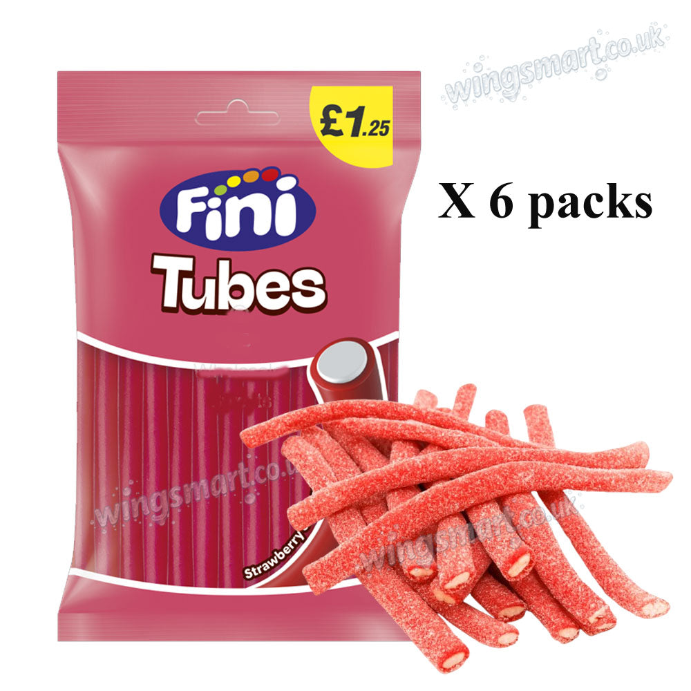 Fini Tubes Assorted Flavours Candy 140g £1.25 PMP Sweet & Sour Treats Packs