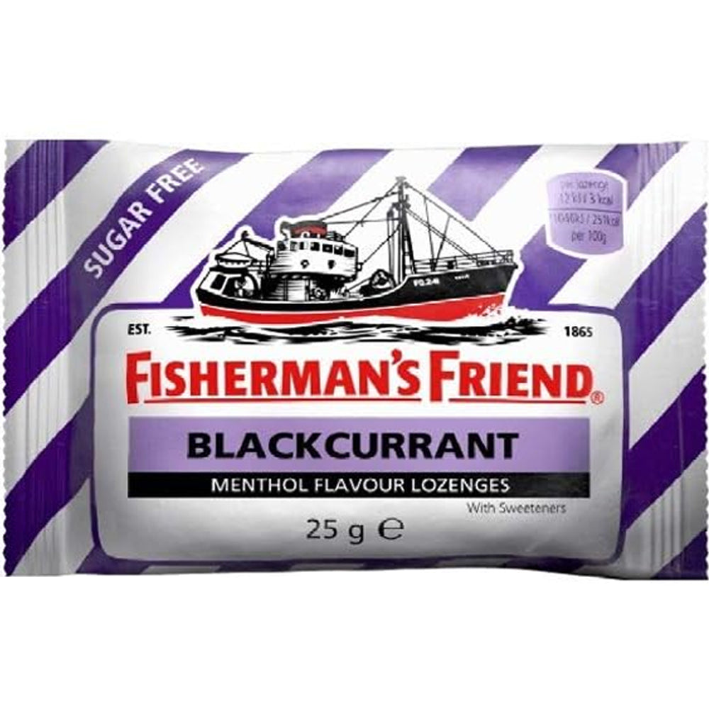 Fisherman S Friend Blackcurrant 25g (Box of 24)