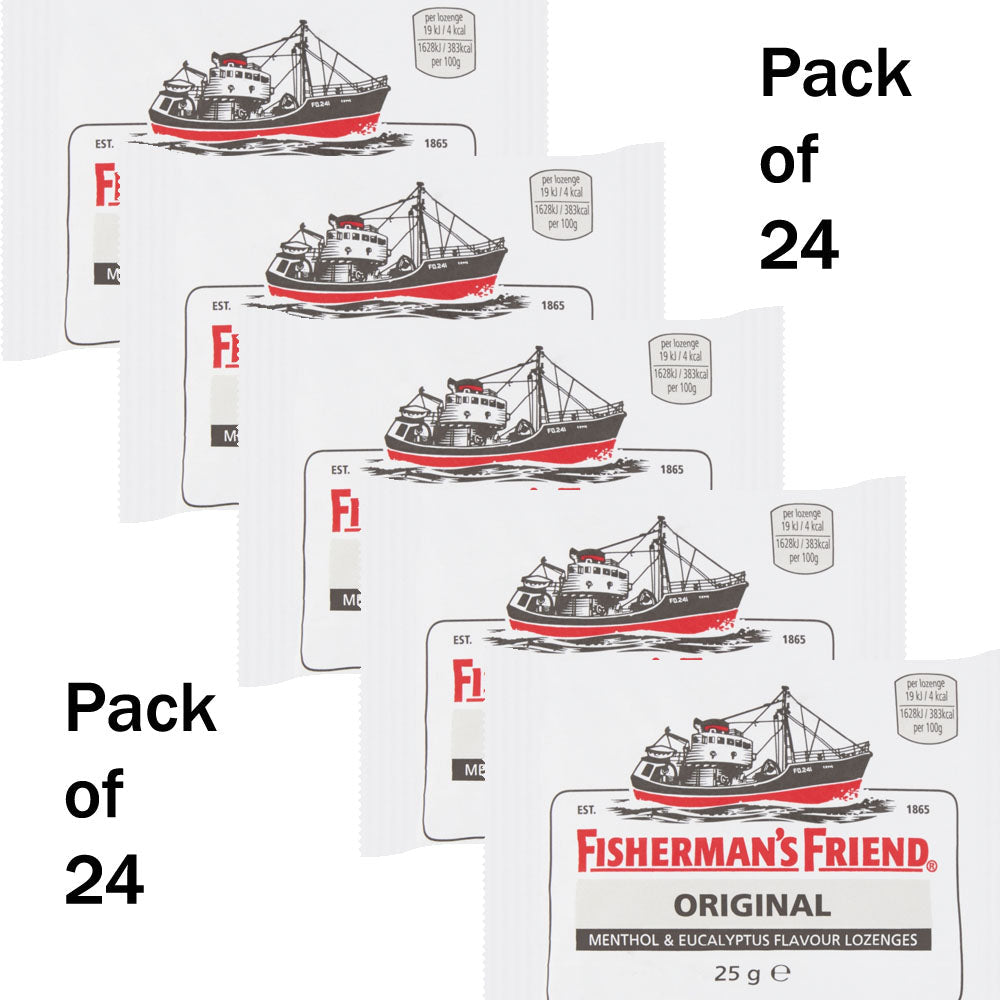 Fisherman's Friend Original Menthol & Eucalyptus Lozenges 25g