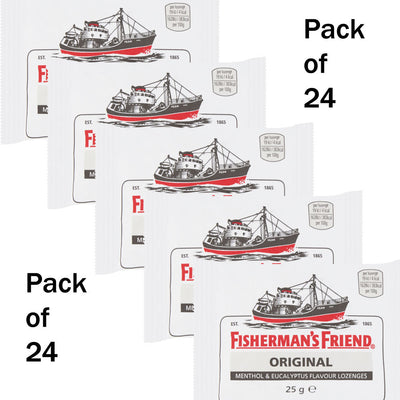 Fisherman's Friend Original Menthol & Eucalyptus Lozenges 25g