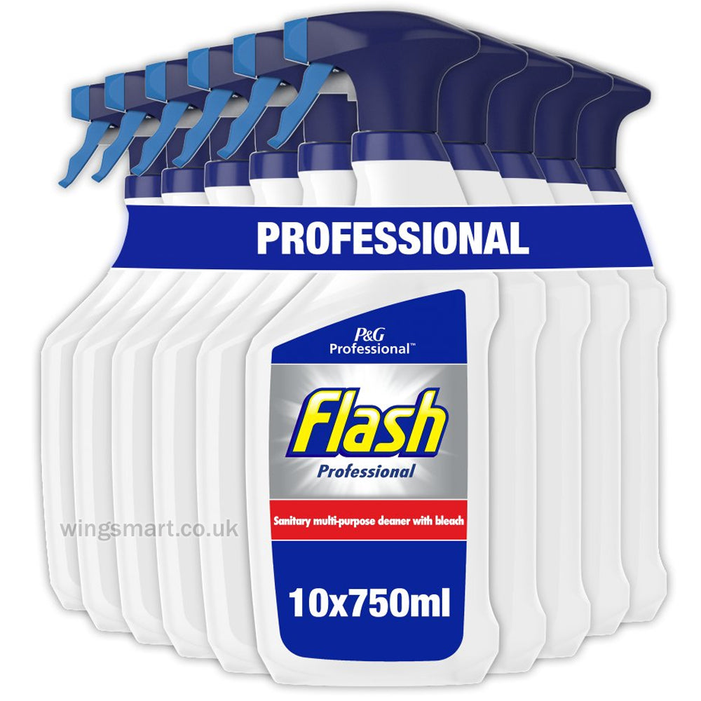 Flash Professional Multi-Purpose Cleaner With Bleach 750ml