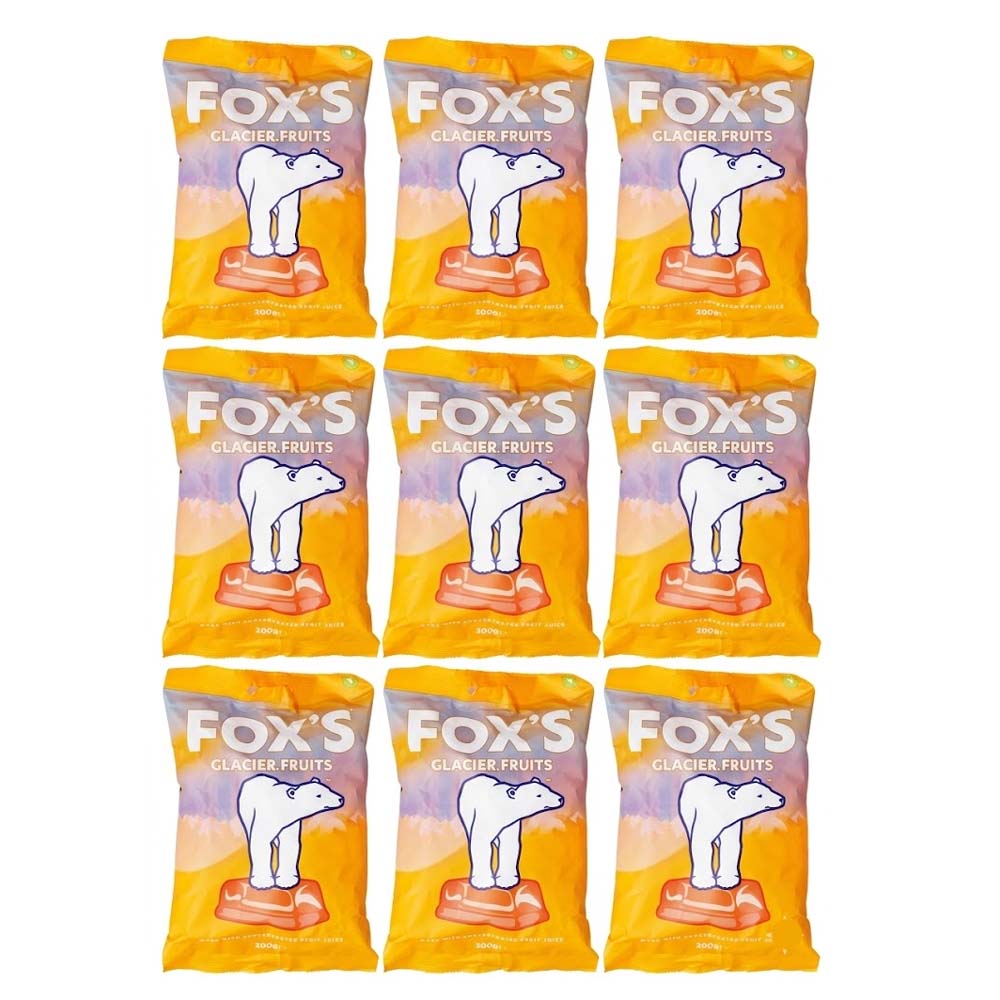 Fox's Glacier Fruits Sharing Bag 200g (6 Bags / 12 Bags)