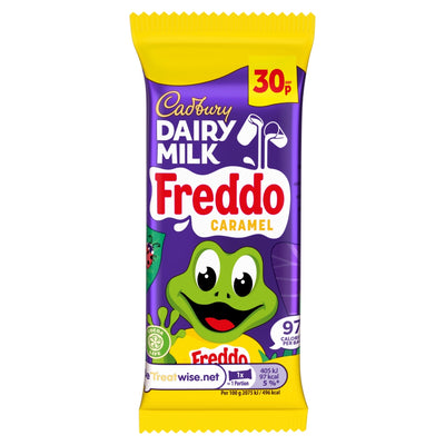 Cadbury Dairy Milk Freddo Chocolate Bar 30p 19.5g (Box of 60)