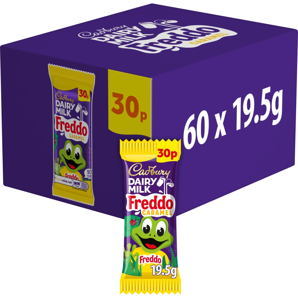 Cadbury Dairy Milk Freddo Chocolate Bar 30p 19.5g (Box of 60)