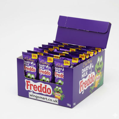 Cadbury Dairy Milk Freddo Chocolate Bar 18g PMP (Box of 60)