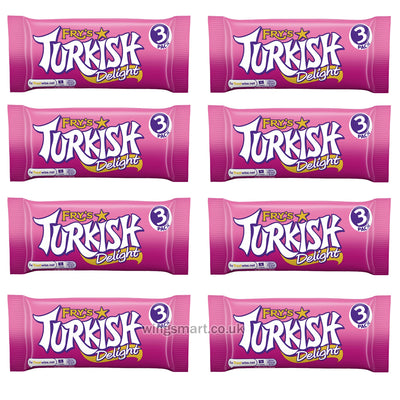 Fry's Turkish Delight Chocolate Bar 3 Pack 153g