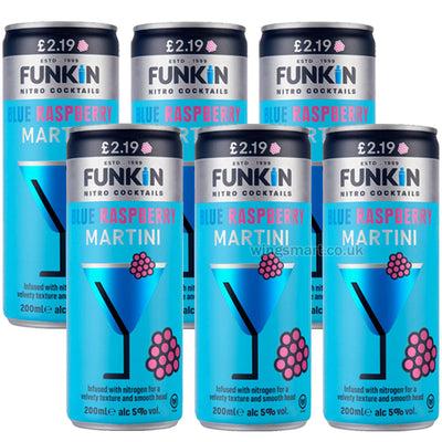 Funkin Nitro Cocktails Blue Raspberry Martini 200ml