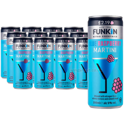 Funkin Nitro Cocktails Blue Raspberry Martini 200ml