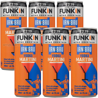 Funkin Nitro Cocktails IRN-Bru Limited Edition Vodka Martini 200ml
