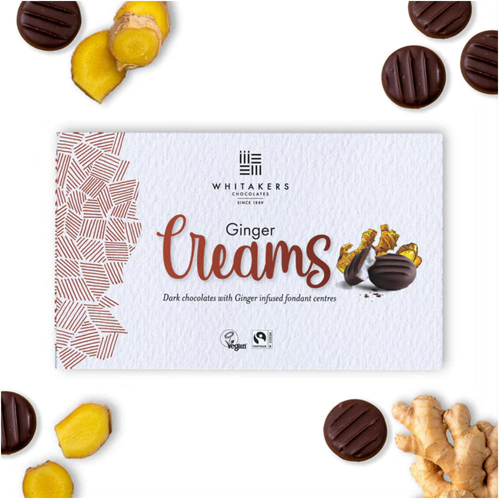 Whitakers Ginger Creams 150g