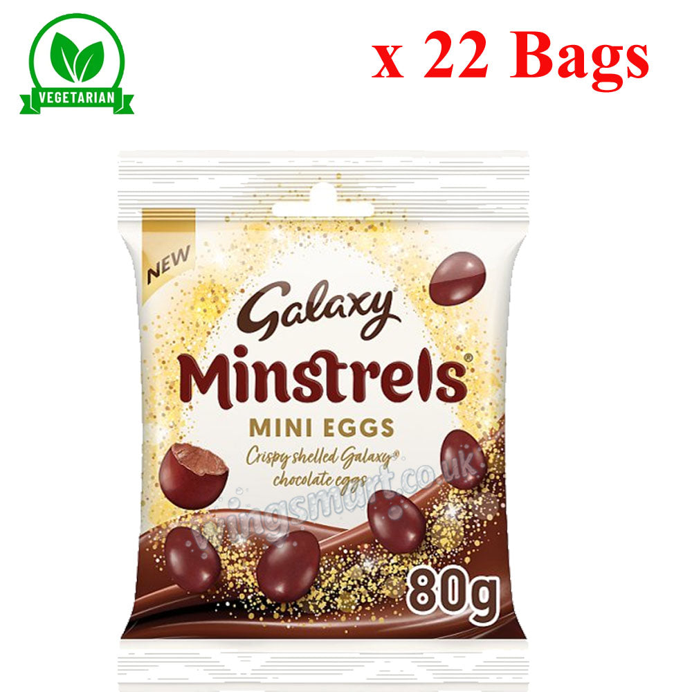 Easter Mini Eggs Assorted Collections Bags – Milk, White & Chocolate Orange Eggs (Full box)