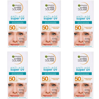 Garnier Ambre Solaire Super UV Anti-Age SPF50 Sun Cream 50ml