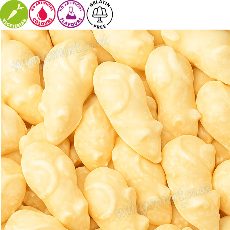 Hannah’s Sweets & Chocolates 3kg – Milk Frogs, White Mice, Fish & Chips, Mega Jazzies & More