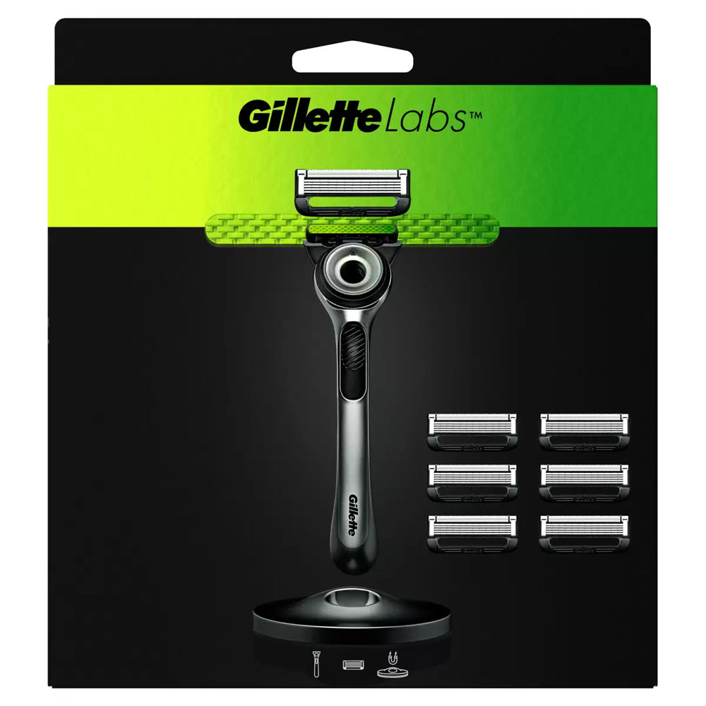 Gillette Labs Big Blade Pack Handle + 7 Blades