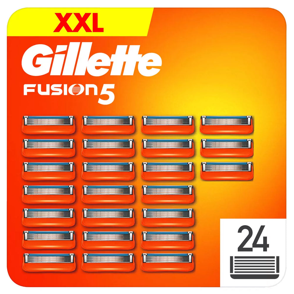 Gillette Fusion 5 Blades 24 Pack