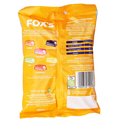 Fox's Glacier Fruits Sharing Bag 200g (6 Bags / 12 Bags)