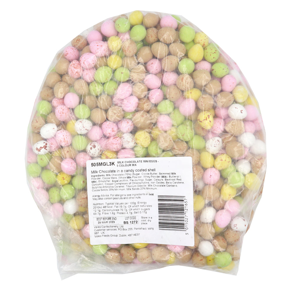 Glisten Chocolate Mini Eggs Bulk Bag