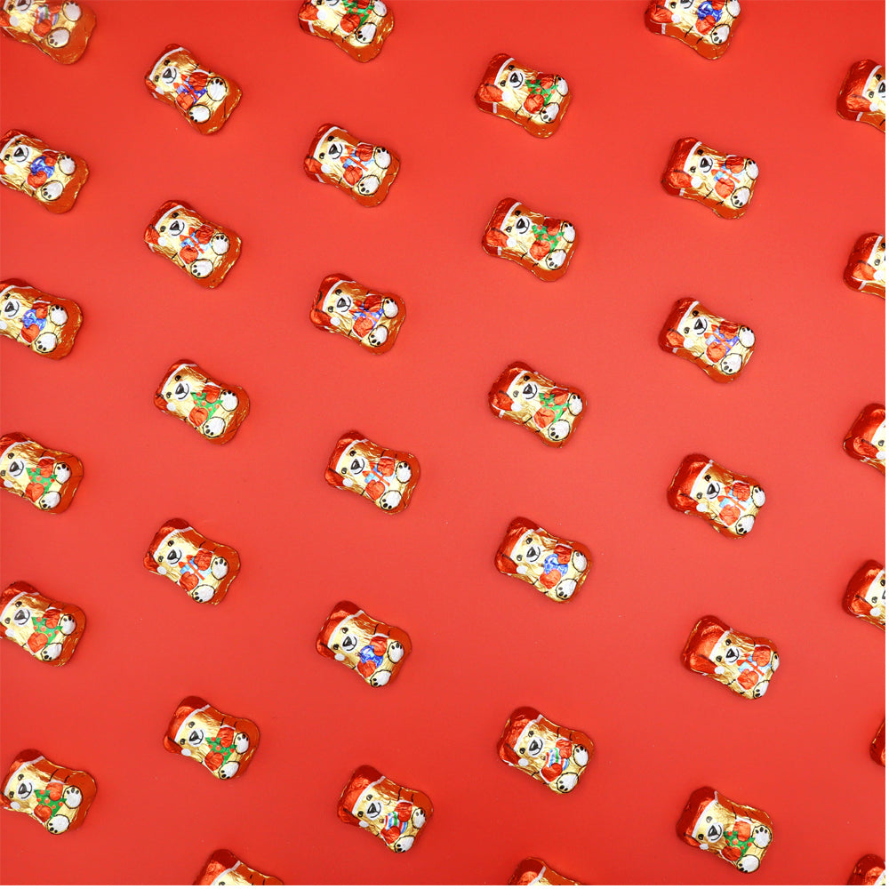 Milk Chocolate Creme Filled Gold Bears Bag 1kg