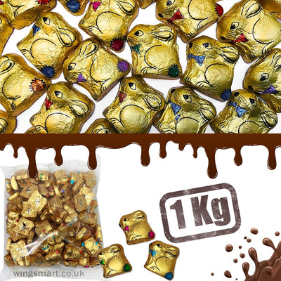 Gold Milk Chocolate Creme Filled Bunnies - Easter 2026